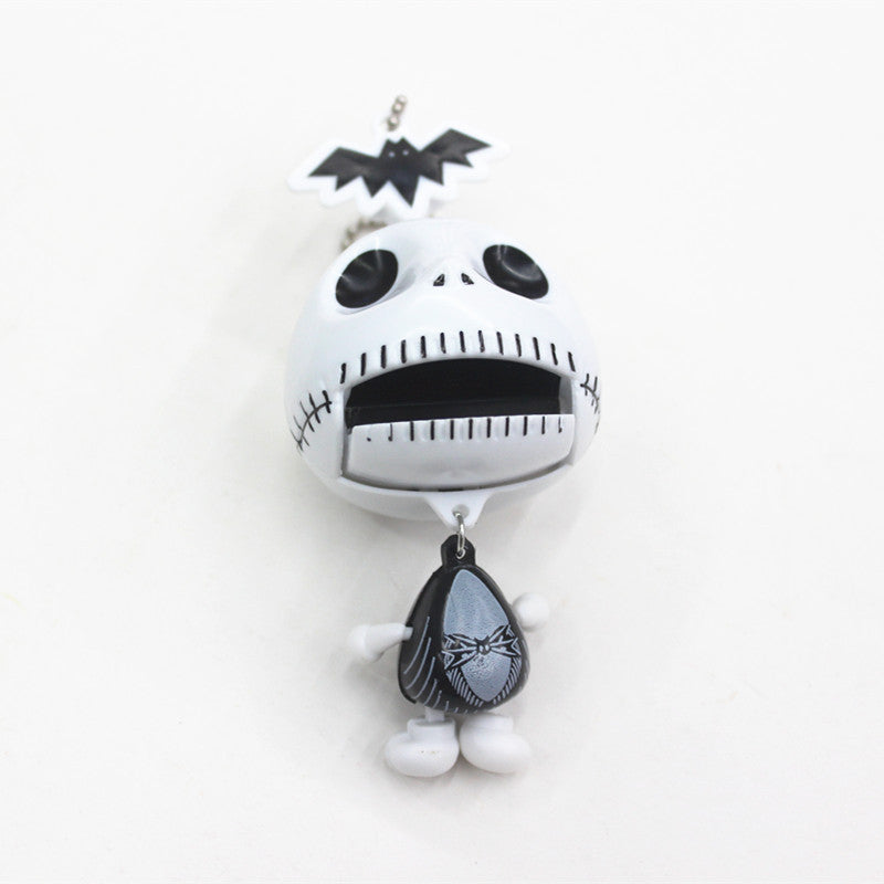 Línea de extracción al por mayor Jack Skull Festival Pequeño esqueleto modificado con llaves de benceno modificados